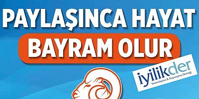 İyilik Der’den Paylaşıma Davet