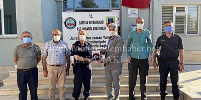 Jandarmaya Anlamlı Ziyaret