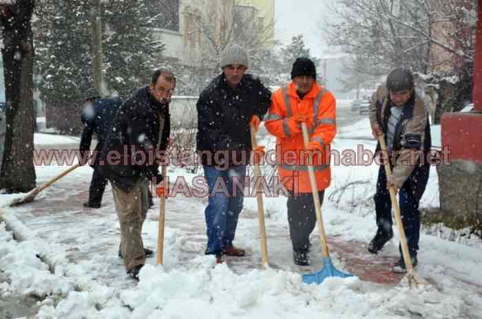 Kar Timleri İş Başında