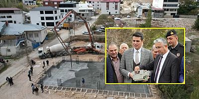 Karahasanuşağı Camii Temeli Atıldı
