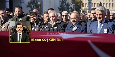 Kaymakam Coşkun’a Son Görev