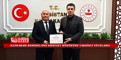 Kişi’ye Teşekkür & Plaket ve VEDÂ