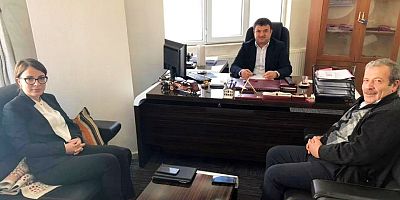 KOSGEB İl Müdürü Uslu’dan Şahin’e Ziyaret