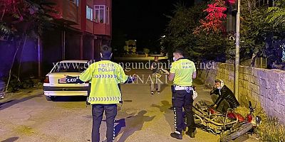 Kurye Motosiklet Kazası: 3 Yaralı