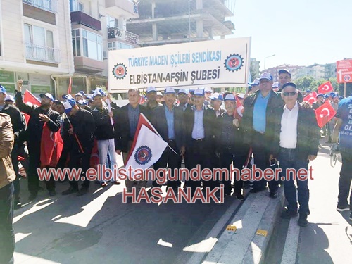 Maden İş’te 1 Mayıs Coşkusu