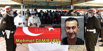 Maraş Şehidini Sonsuzluğa Uğurladı
