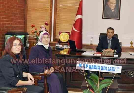 MHP Kadın Kollarından Akkoyun’a Ziyaret