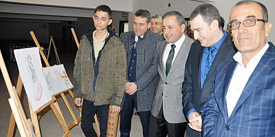 Minik Yürekler Yaşamı Resimledi