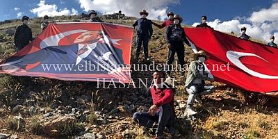 Nurhak Dağlarına Ay Yıldız İşlendi