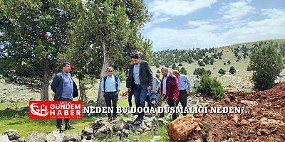 Nurhak’ta Hüyük Sülüklü Talanına İsyan!..