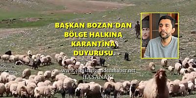 Nurhak’ta Şarbon Karantinası