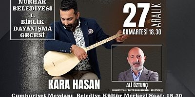 Nurhak’ta Yine Birlik Yine Dayanışma