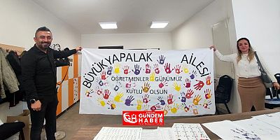 Öğretmenler Geleceğe “İZ” Bıraktı!..