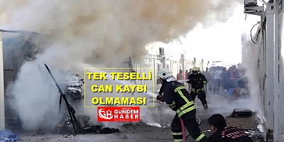 Önce DEPREMZEDE Sonra YANGINZEDE!