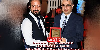 Uzman Op. Dr. Göğüs Cerrahı Mehmet ULU 