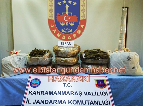 Ormanda Saklanan Esrar Ele Geçti