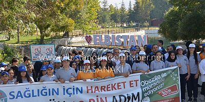 Sağlık İçin 10 Bin Adım Attılar