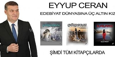Şair Ceran’dan 3 Eser Birden