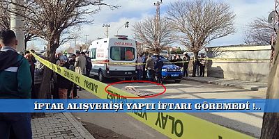 Sebze Alırken Canından Oldu