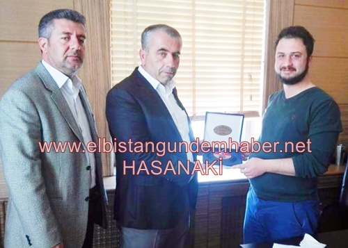 Şefkat Plaketle Taçlandı