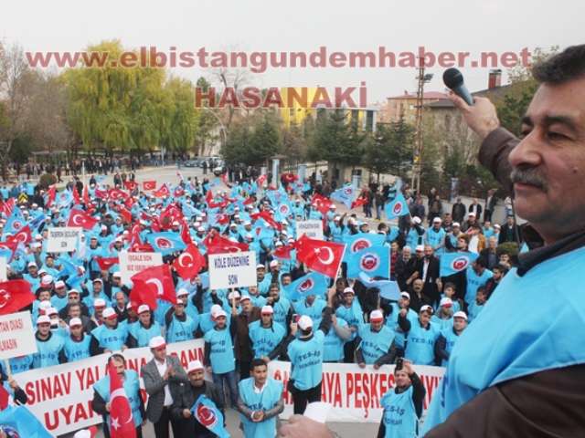 “Sendikacılık Meydanlarda Olmaktır”