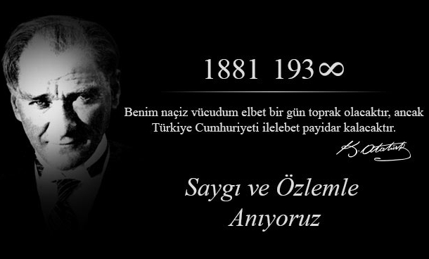 SEVGİ SAYGI ŞÜKRAN VE DUA İLE ANIYORUZ