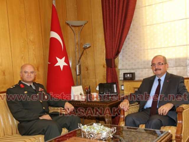 Tuğgeneral Doğan Vali Kocatepe’yi Ziyaret Etti