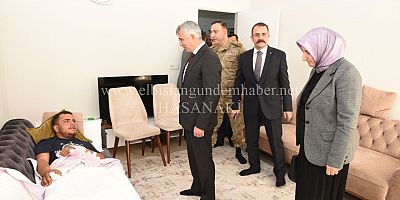 Ünlüer'den Kuzey Irak Gazisine Ziyaret
