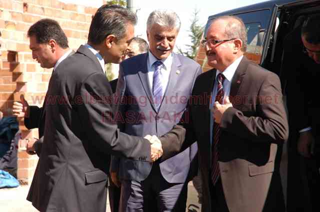 Valilerden Elbistan’a Övgü